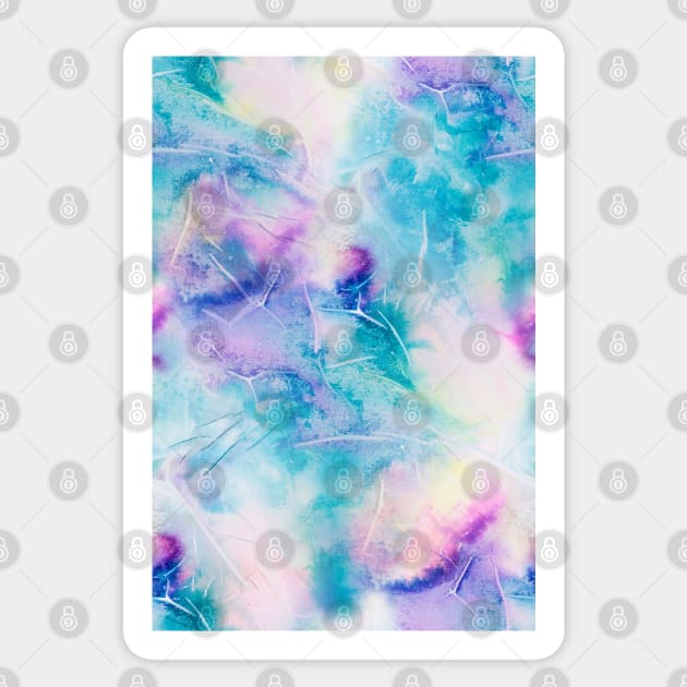 Inky pastel colorful handpainted texture Sticker by nobelbunt